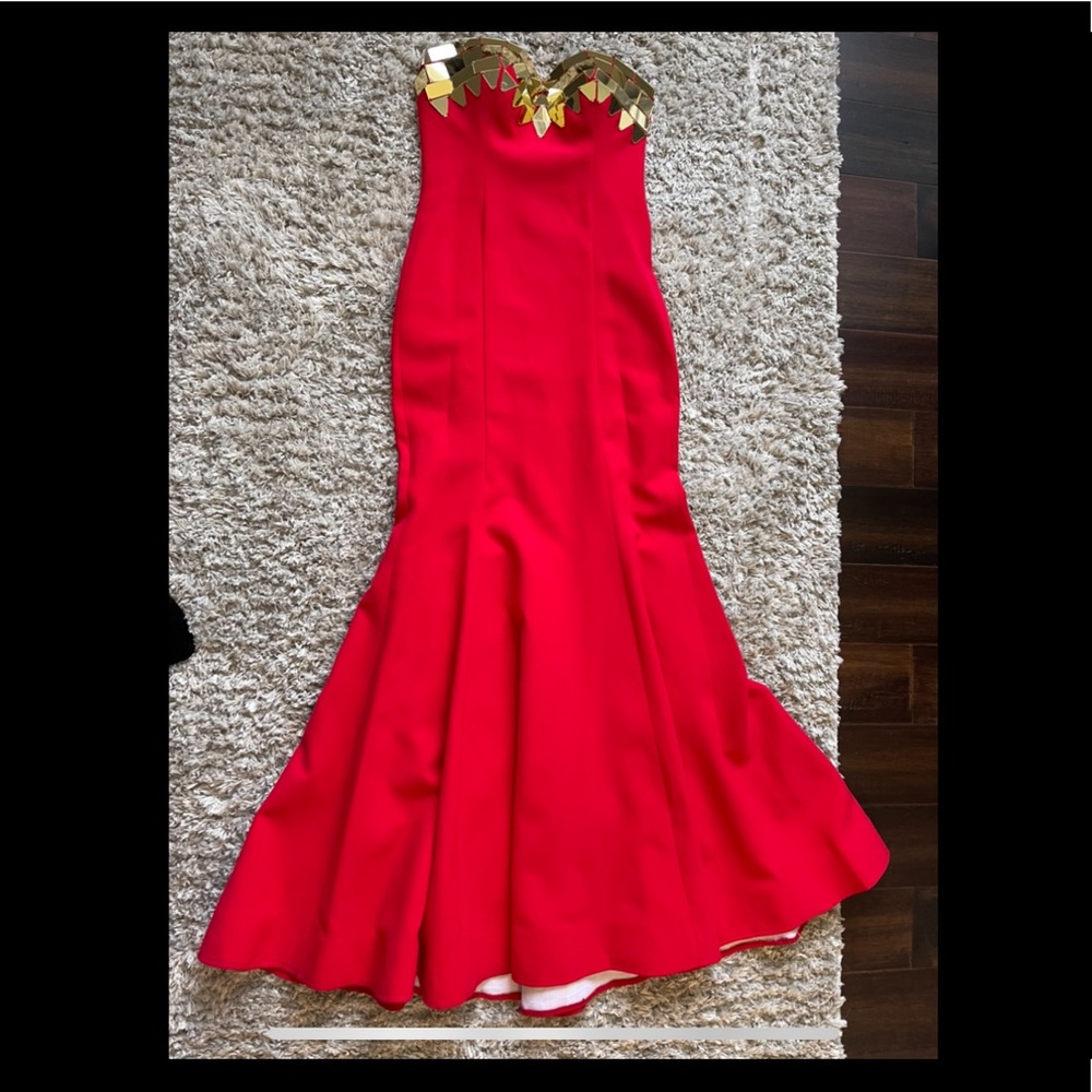 Red Formal Mermaid Dress